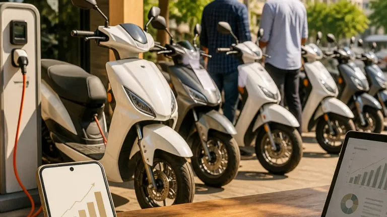 Nearly half of Indian two‑wheeler buyers are considering electric models, BCG finds