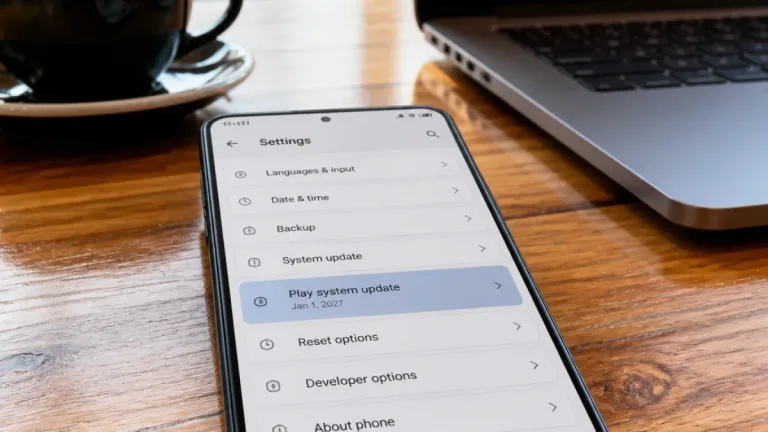 Some Android phones show Google Play system update dated January 1, 2027 — what users should know
