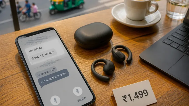 URBAN launches VIBE POD OWS open‑ear earbuds with AI live translation for ₹1,499